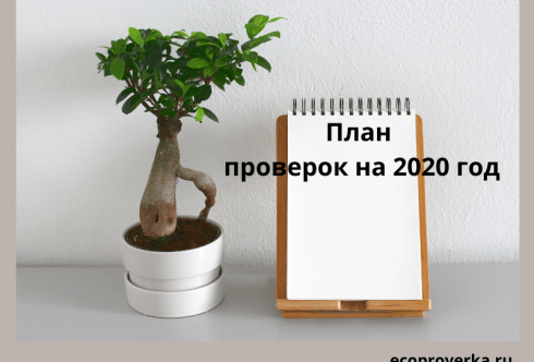 План проверок на 2020 год